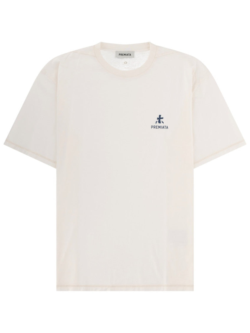 White Crew Neck T-Shirt 1
