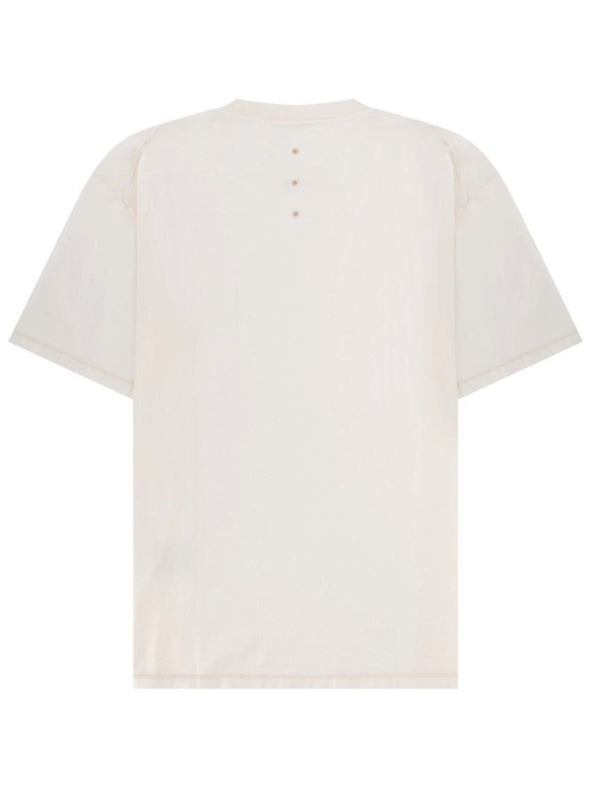 White Crew Neck T-Shirt 2