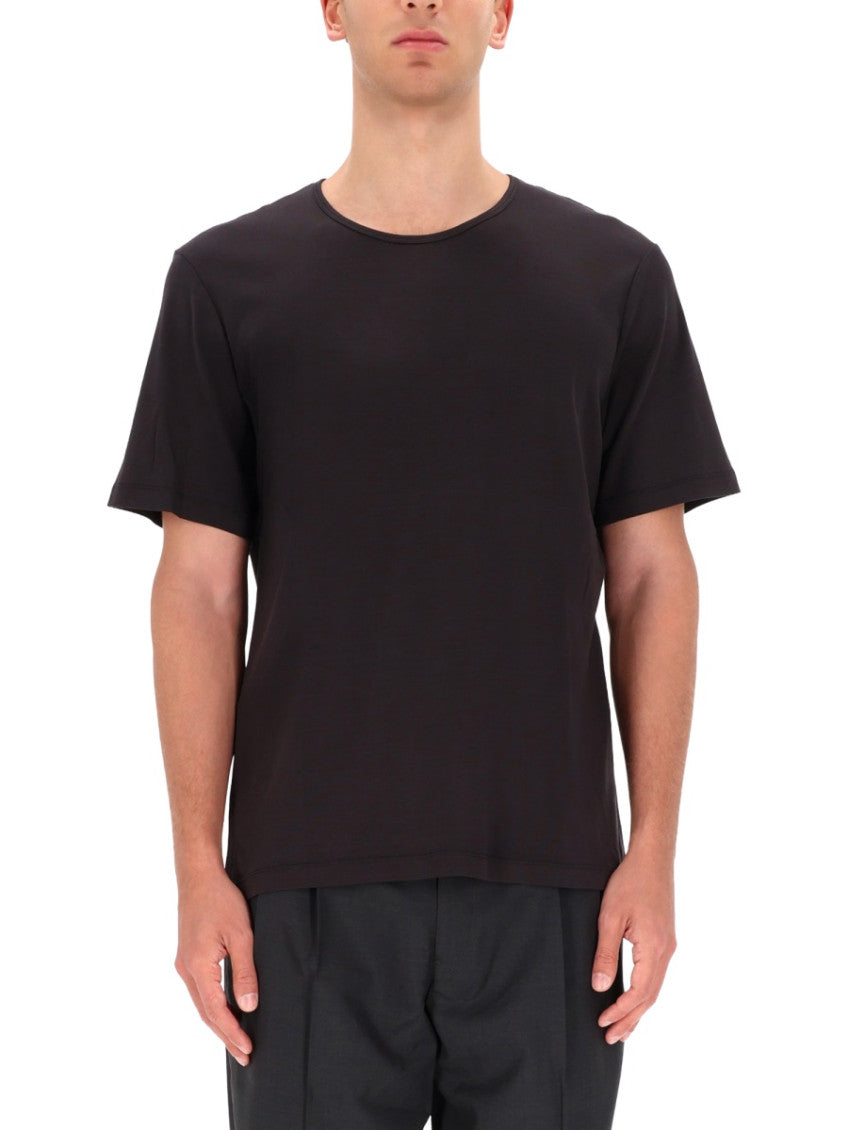 Black Crew Neck T-Shirt 1