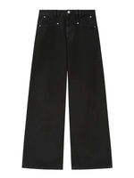 Black Relaxed High Rise Jeans 1
