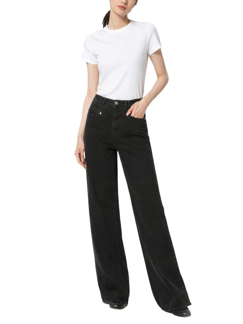 Black Relaxed High Rise Jeans 2