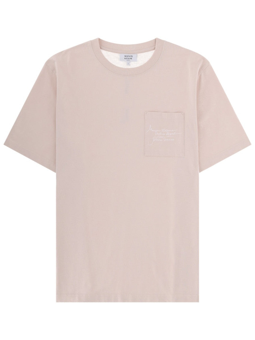 Light Pink Embroidery T-Shirt 1