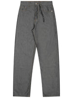 Grey Relaxed Mid Rise Jeans 1