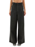 Black Flared High Rise Jeans 1