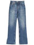 Denim Straight High Rise Jeans 1