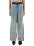 Denim Loose High Rise Jeans 1