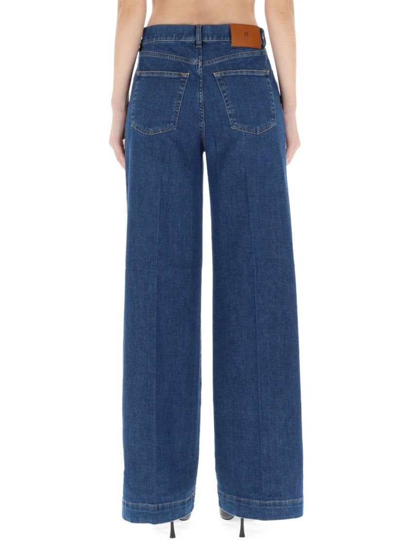 Blue Loose High Rise Jeans 2