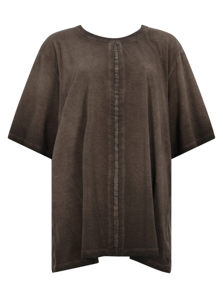 Brown Crew Neck T-Shirt 1