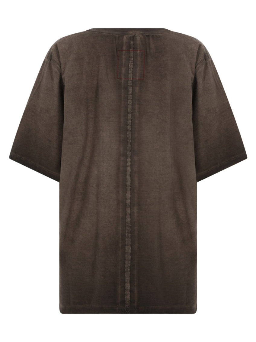 Brown Crew Neck T-Shirt 2