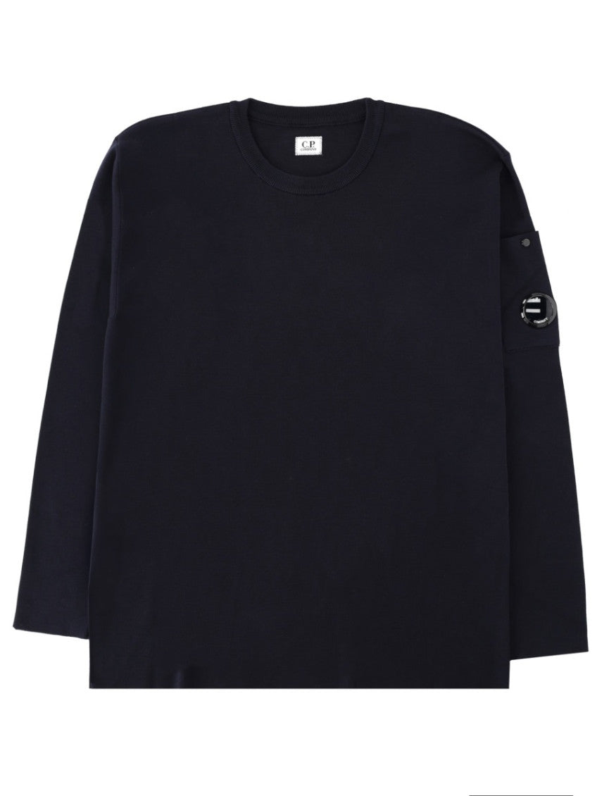 Navy Blue Crew Neck T-Shirt 1