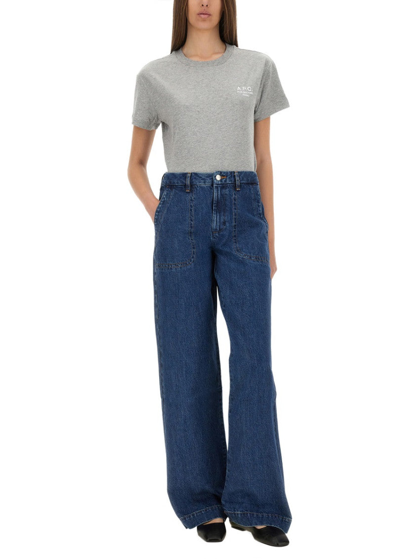 Denim Loose High Rise Jeans 4