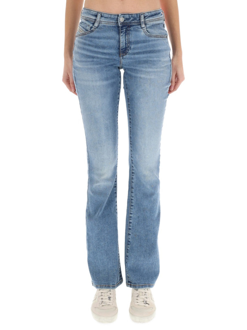 Denim Slim Mid Rise Jeans 1
