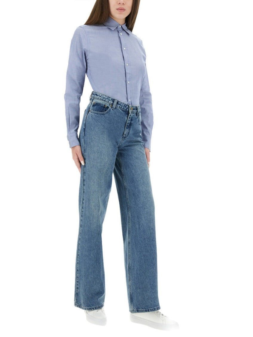 Light Blue Slim Solid Shirt 4