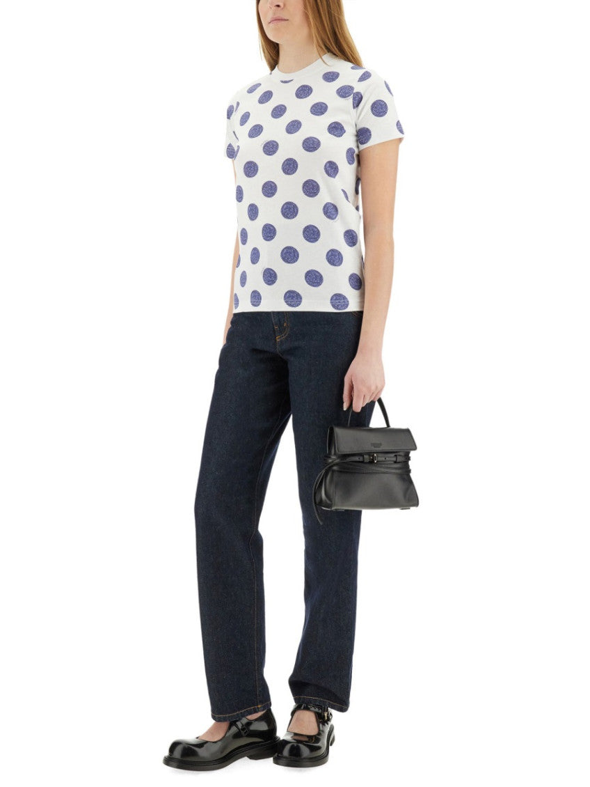Blue Straight High Rise Jeans 4