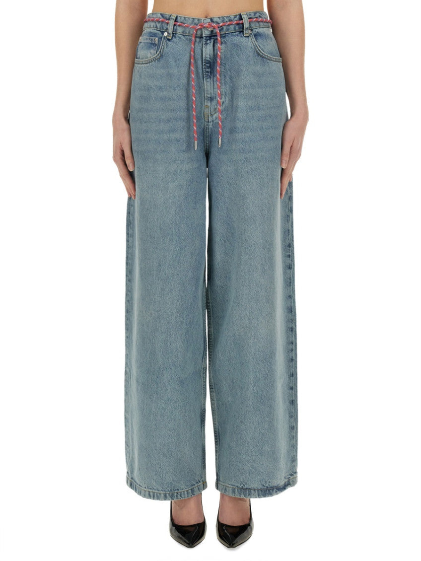 Denim Loose High Rise Jeans 1