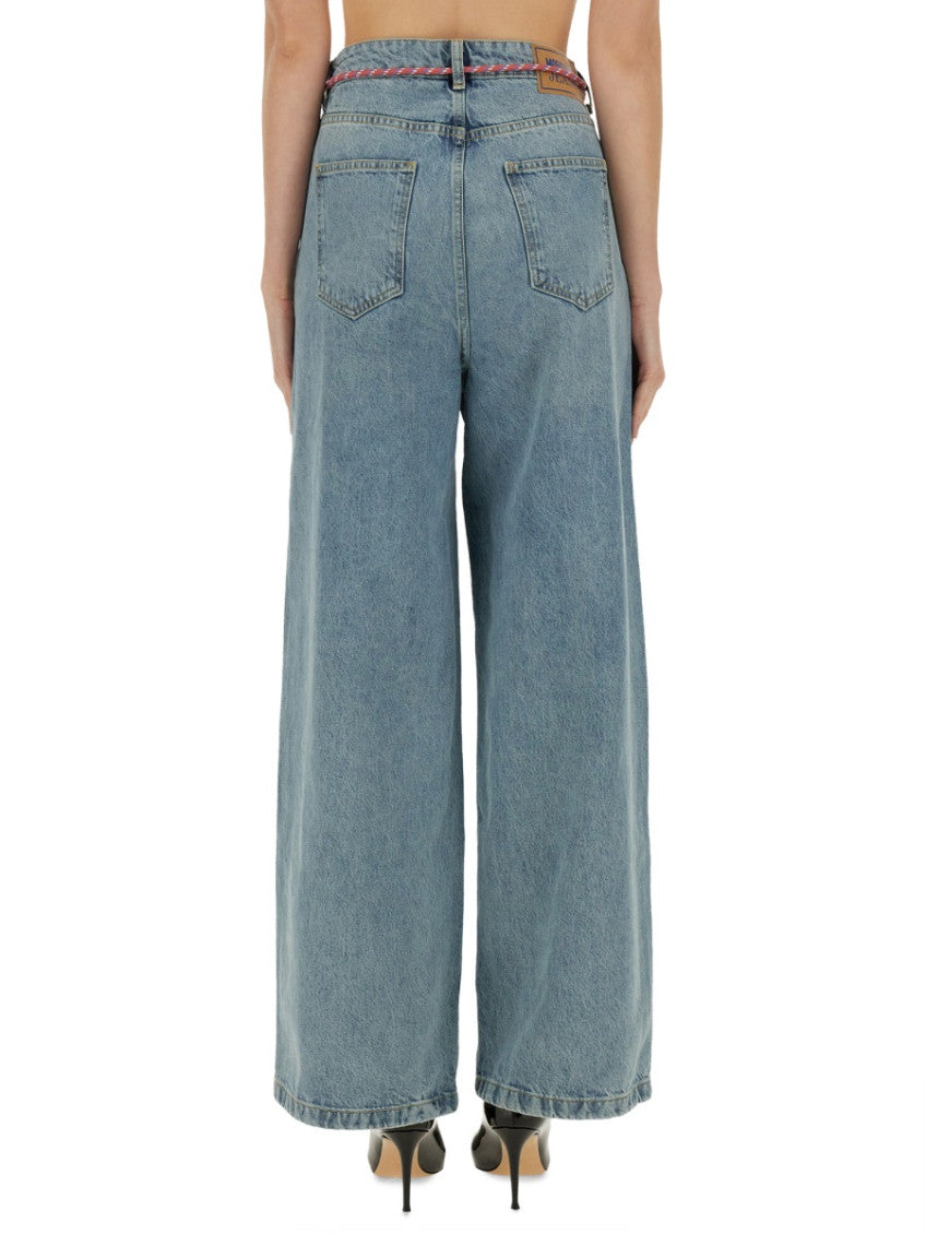 Denim Loose High Rise Jeans 2