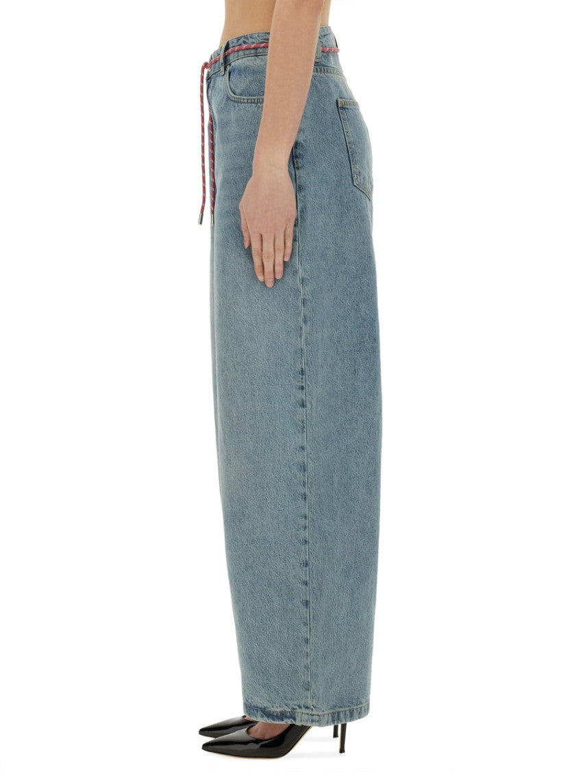 Denim Loose High Rise Jeans 3