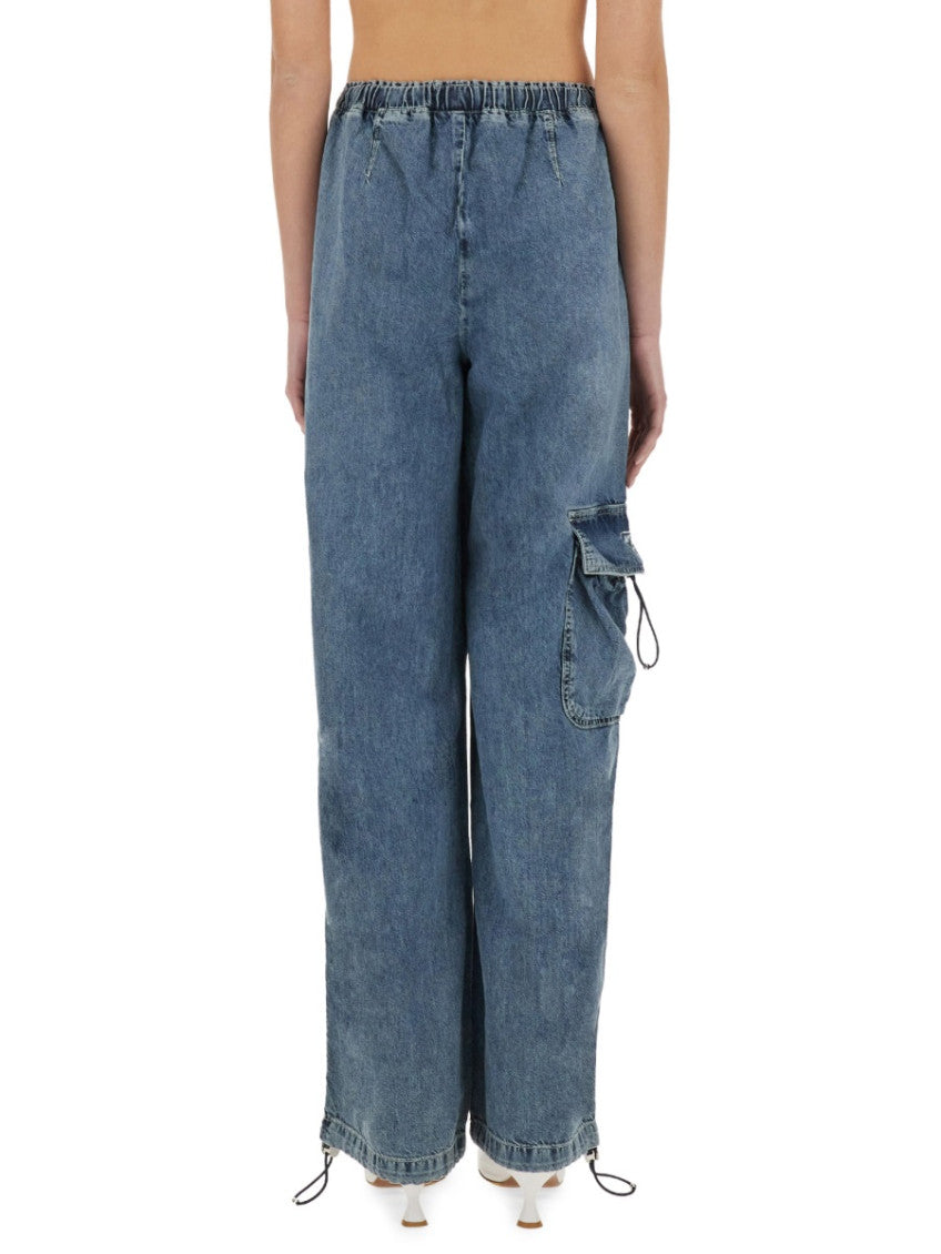 Denim Loose Mid Rise Jeans 2
