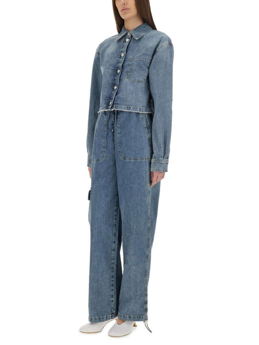 Denim Loose Mid Rise Jeans 4