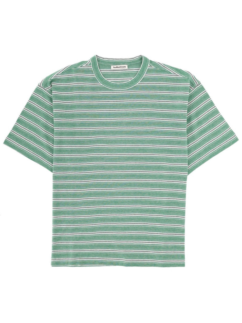 Green Crew Neck T-Shirt 1