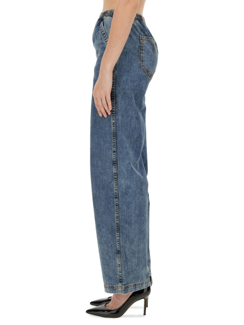 Denim Loose High Rise Jeans 3