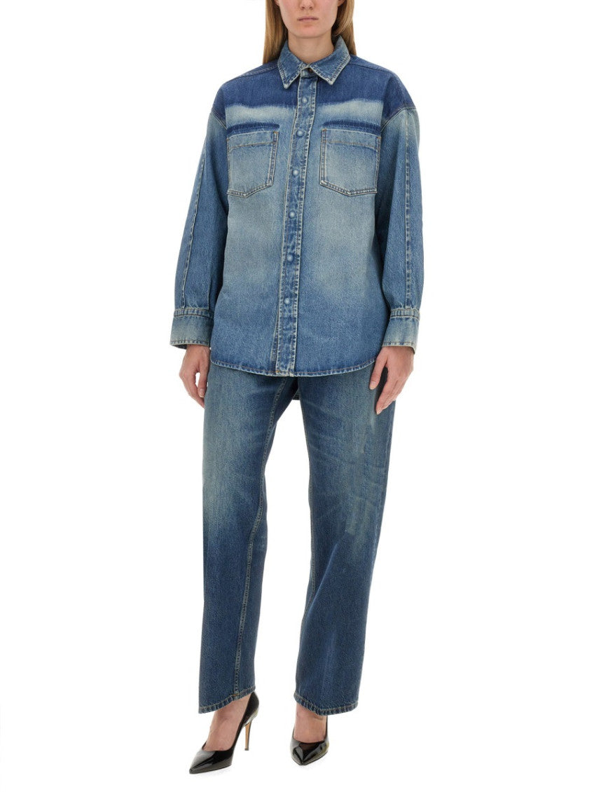 Denim Boyfriend High Rise Jeans 4