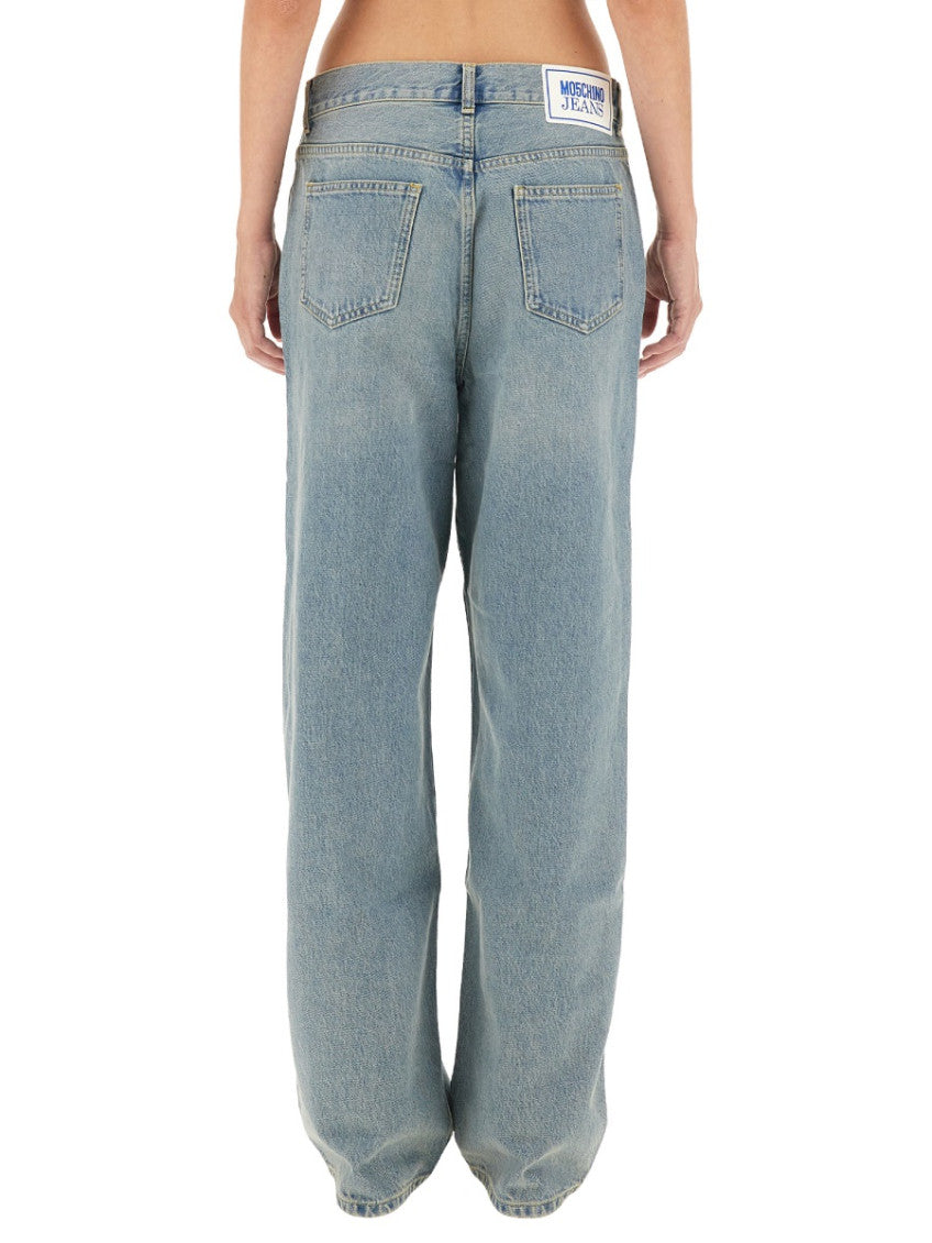 Denim Loose Mid Rise Jeans 2