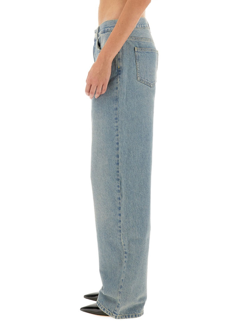Denim Loose Mid Rise Jeans 3
