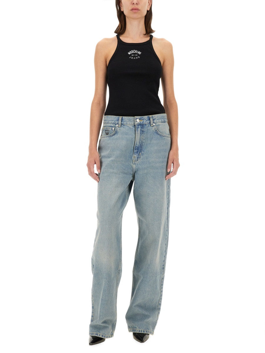 Denim Loose Mid Rise Jeans 4