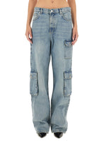 Denim Loose Mid Rise Jeans 1