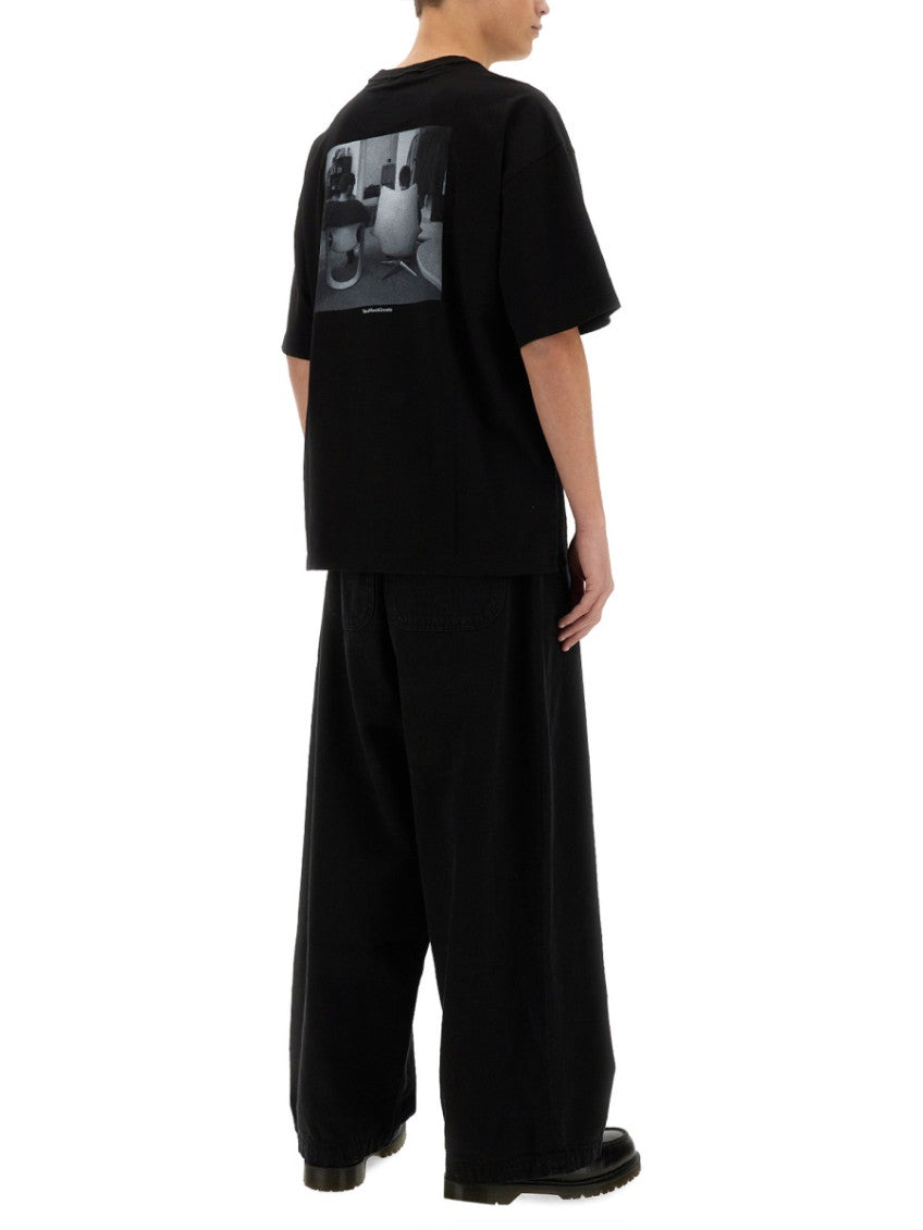 Black Crew Neck T-Shirt 2