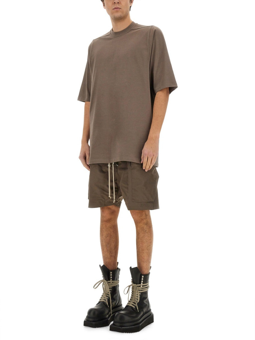 Brown Crew Neck T-Shirt 2