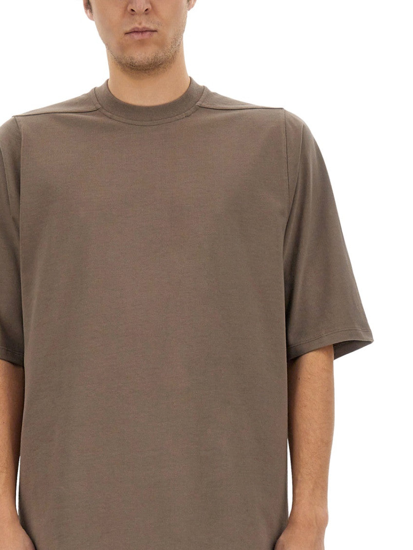 Brown Crew Neck T-Shirt 4