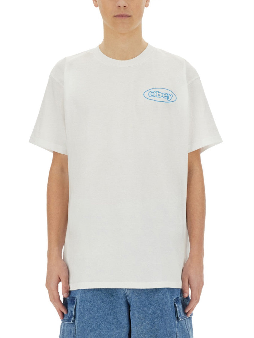White Crew Neck T-Shirt 1