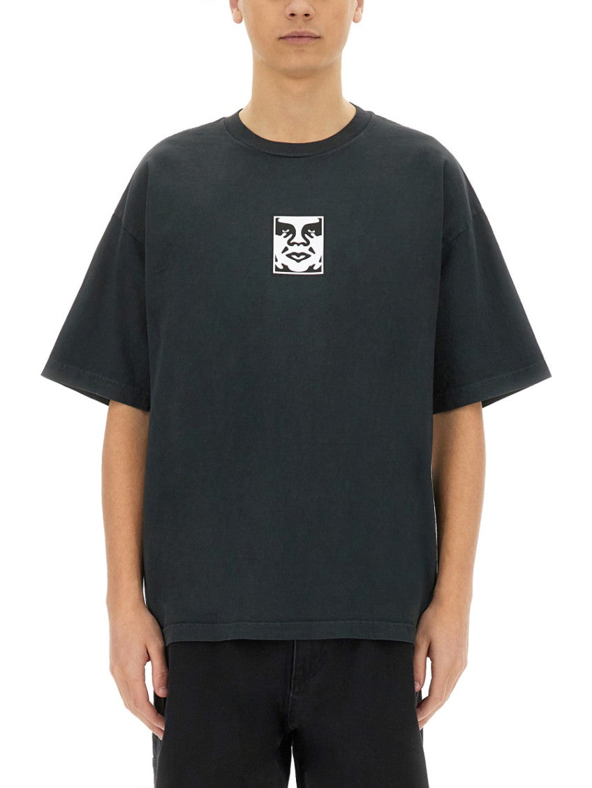 Black Crew Neck T-Shirt 1