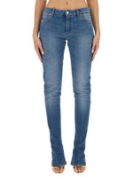 Denim Skinny Mid Rise Jeans 1