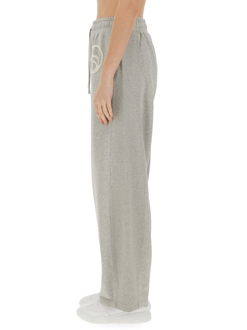 Grey Cotton Logo Activewear 3