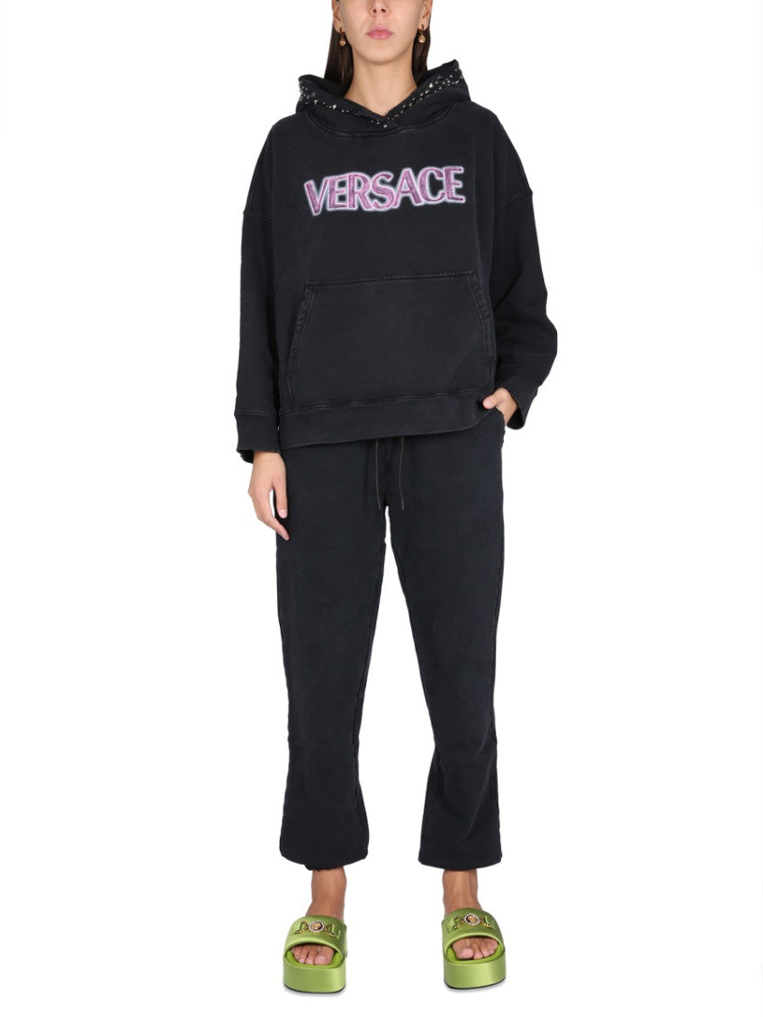 Black Cotton Logo Activewear 4