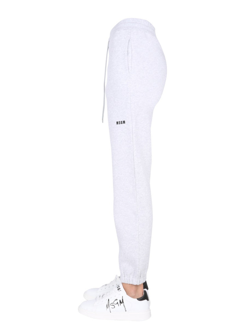 Grey Cotton Logo Activewear 3