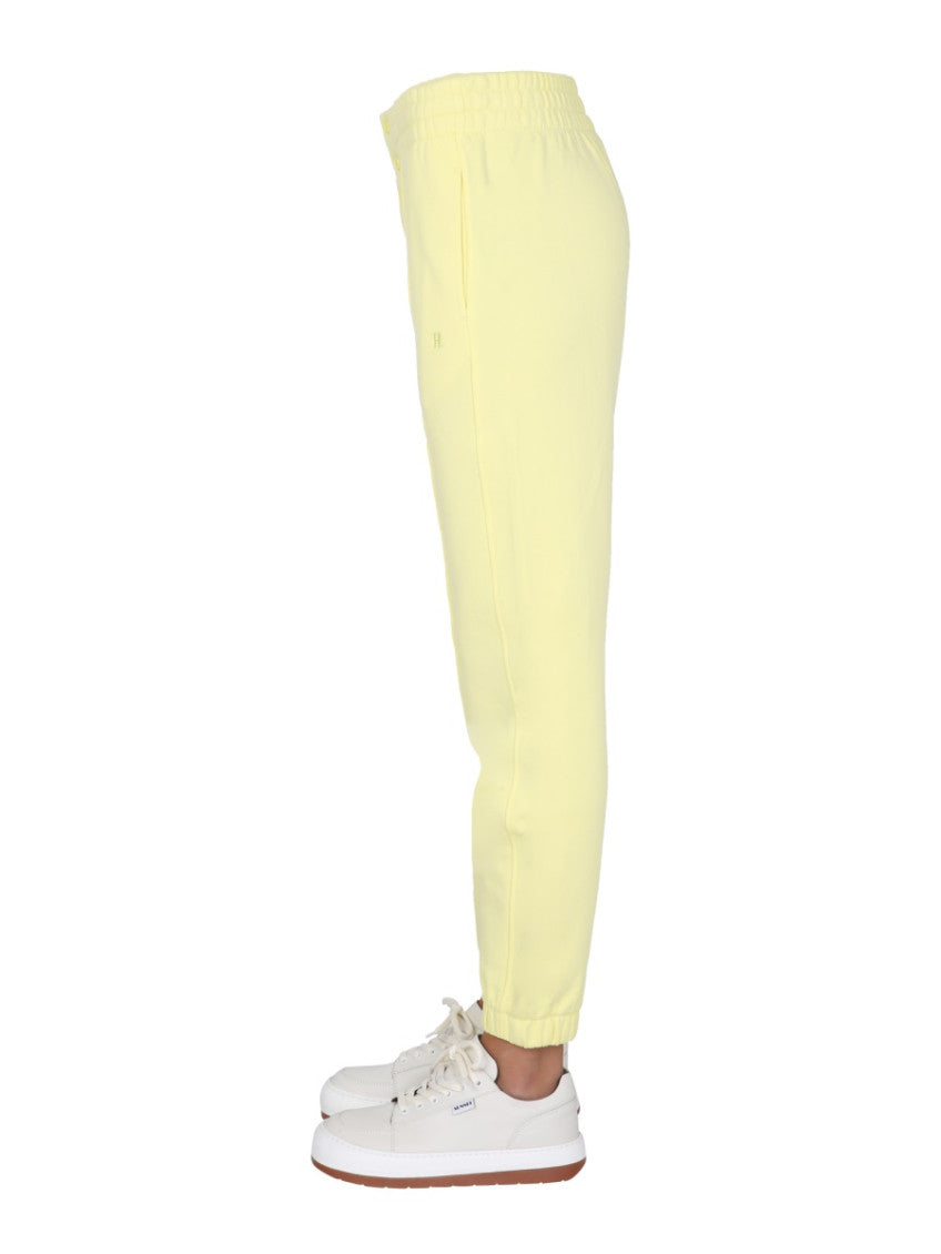 Yellow Cotton Solid Activewear 3