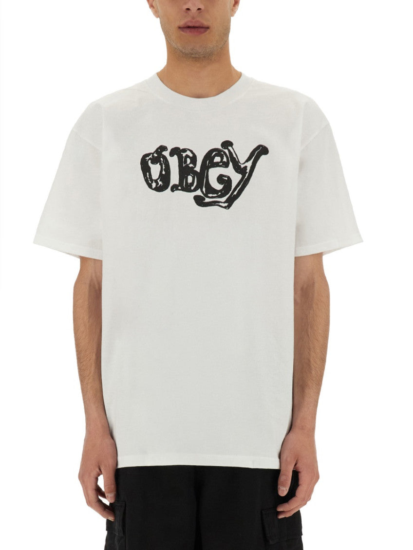 White Crew Neck T-Shirt 1