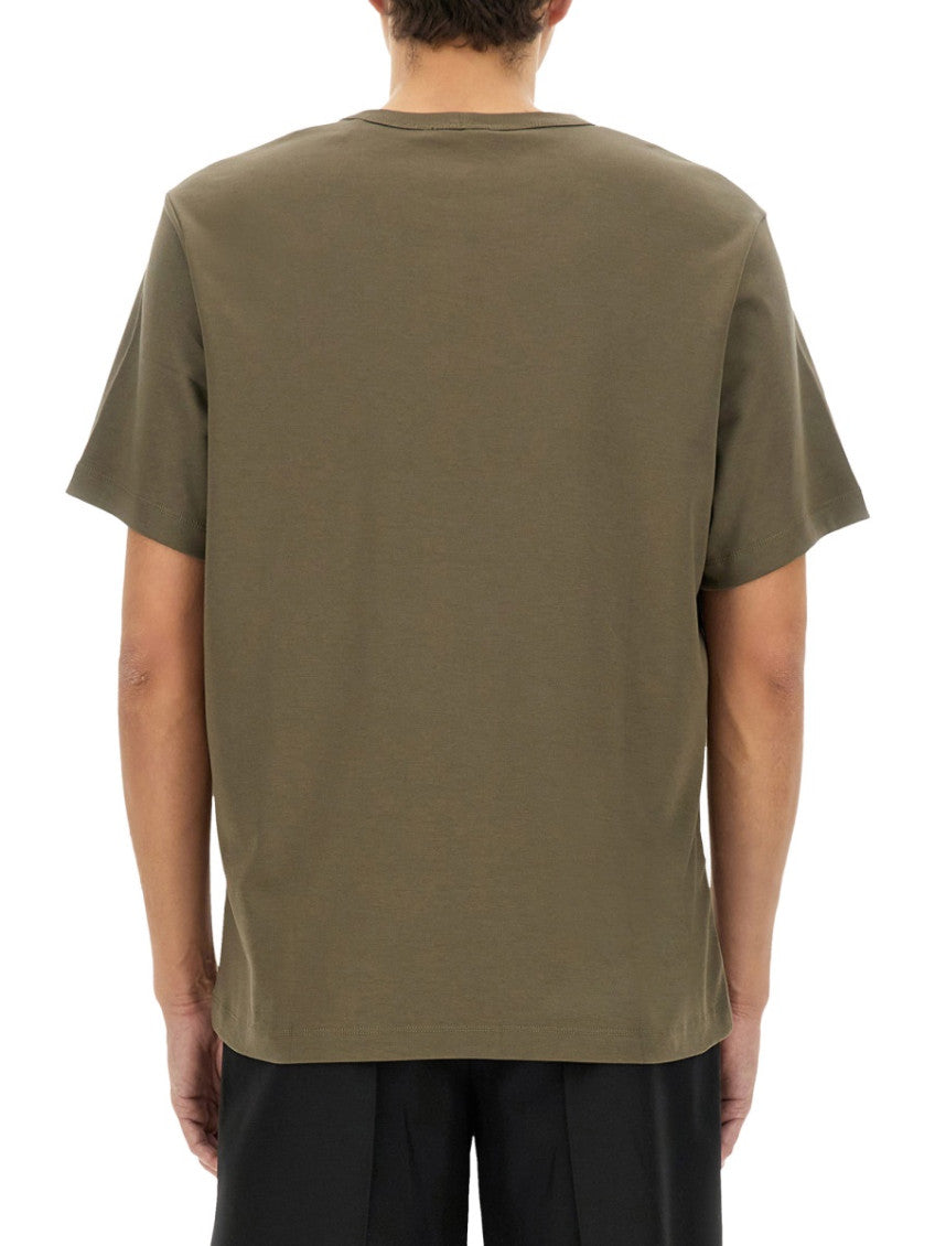 Khaki Crew Neck T-Shirt 3