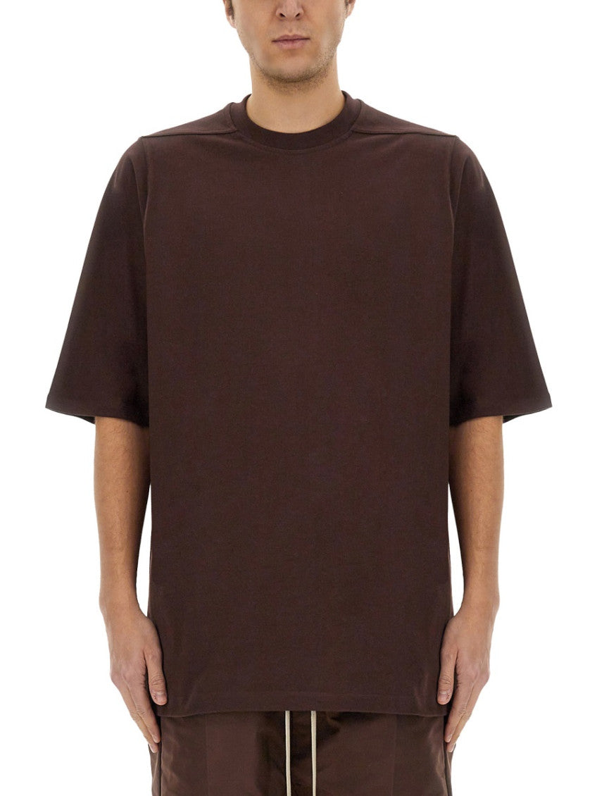 Brown Crew Neck T-Shirt 1