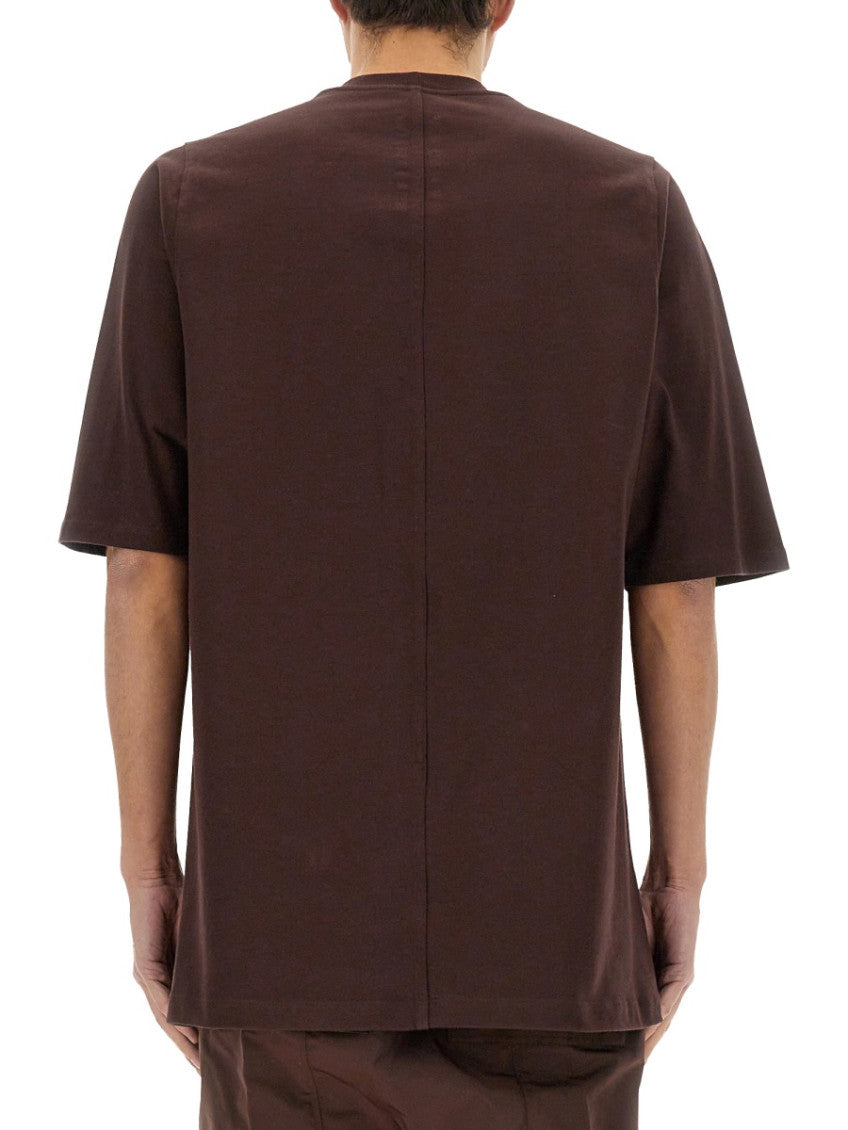 Brown Crew Neck T-Shirt 3