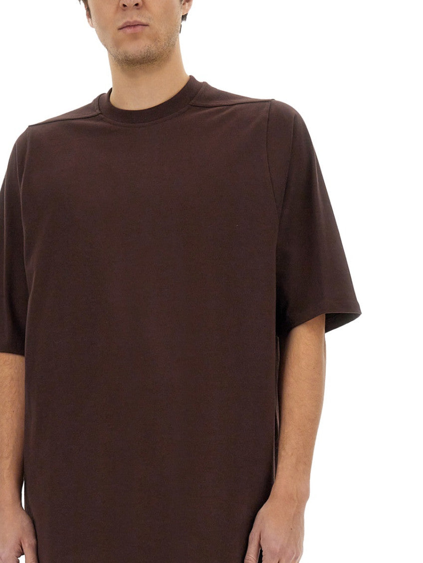 Brown Crew Neck T-Shirt 4