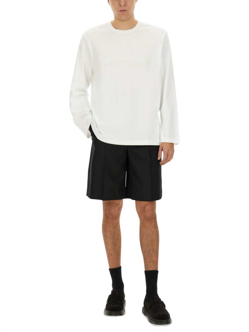 White Crew Neck T-Shirt 2