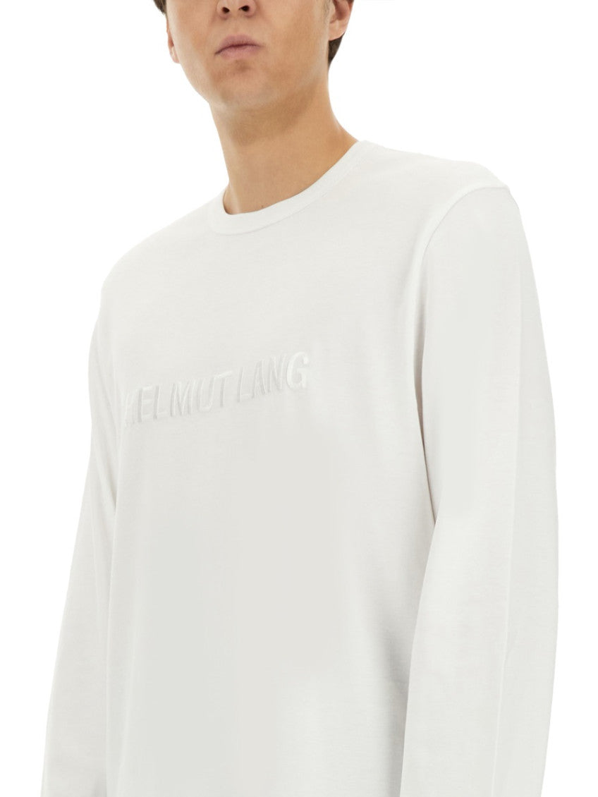 White Crew Neck T-Shirt 4