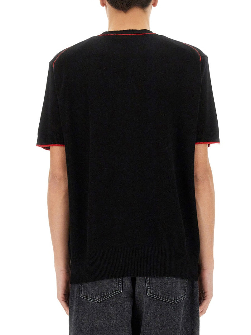 Black Crew Neck T-Shirt 3