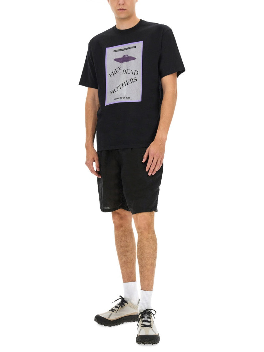 Black Crew Neck T-Shirt 2