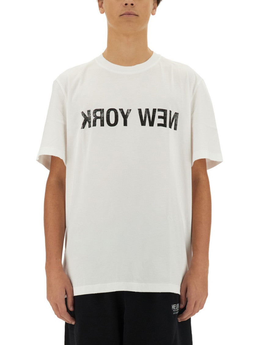 White Crew Neck T-Shirt 1